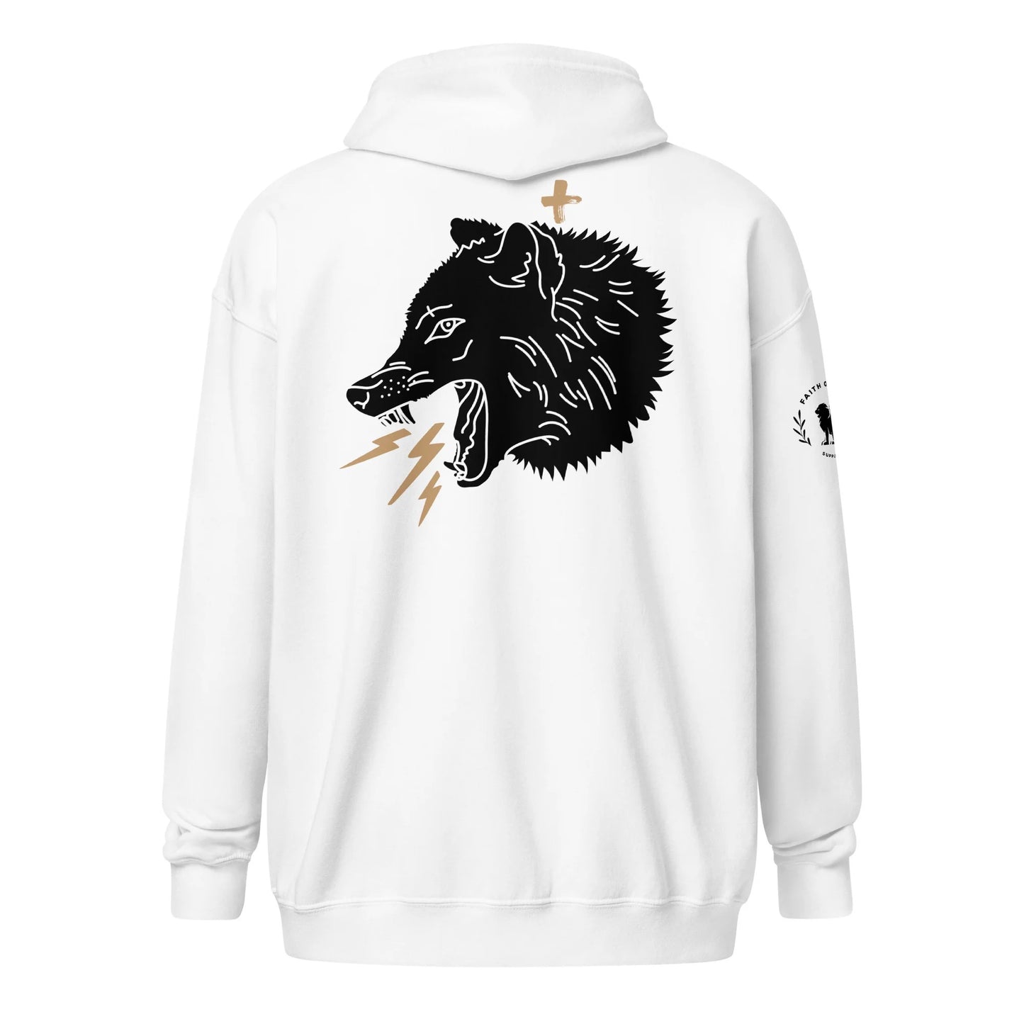ST. FRANCIS & BROTHER WOLF HOODIE